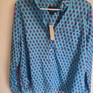 J. Crew peasant blouse